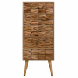 Chest of drawers Alexandra House Living Natural Paolownia wood 108 x 38 x 44 cm-6