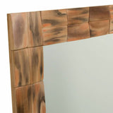 Wall mirror Alexandra House Living Natural 84 x 2 x 62 cm Rectangular-4