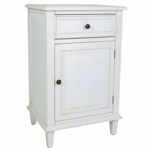 Nightstand Alexandra House Living White 36 x 72 x 45 cm-0