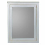 Wall mirror Alexandra House Living White 3 x 90 x 70 cm Rectangular-4