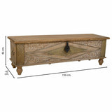 Chest Alexandra House Living Brass Mango wood 45 x 46 x 150 cm-7