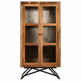 Display Stand Alexandra House Living Wood Iron 47 x 175 x 90 cm-3