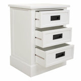 Nightstand Alexandra House Living White 35 x 60 x 45 cm-4