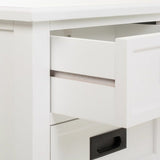 Nightstand Alexandra House Living White 35 x 60 x 45 cm-2