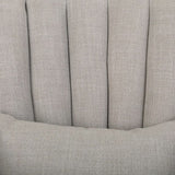 Armchair Alexandra House Living Light grey 59 x 87 x 73 cm-1