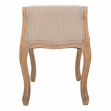 Bench Alexandra House Living Cream Rubber wood 48 x 60 x 71 cm-5