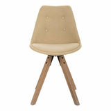 Dining Chair Alexandra House Living Cream 44 x 84 x 48 cm-2