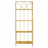 Shelves Alexandra House Living Yellow Ironwork 28 x 160 x 60 cm-7