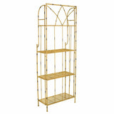 Shelves Alexandra House Living Yellow Ironwork 28 x 160 x 60 cm-4