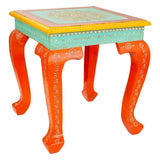 Centre Table Alexandra House Living Mango wood MDF Wood 38 x 45 x 38 cm-0