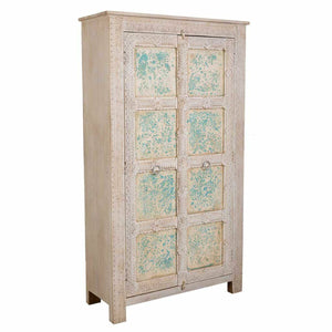 Cupboard Alexandra House Living Mango wood 183 x 42 x 29 cm 214 x 227 x 142 cm 42 x 186 x 106 cm-0