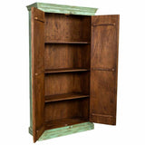 Cupboard Alexandra House Living Mango wood 42 x 199 x 105 cm-6