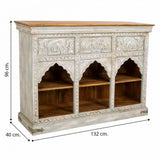 Sideboard Alexandra House Living Mango wood 40 x 96 x 132 cm-1