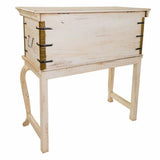 Chest Alexandra House Living Mango wood 41 x 90 x 90 cm-7