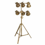 Floor Lamp Alexandra House Living Brass 20 x 176 x 60 cm-5