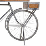 Hall Alexandra House Living Bike Silver Wood Iron 50 x 94 x 198 cm-2