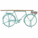 Hall Alexandra House Living Bike Turquoise Wood Iron 50 x 94 x 198 cm-7