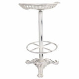 Stool Alexandra House Living White Iron 34 x 80 x 44 cm-5