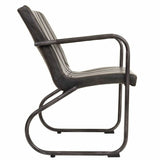 Reception Chair Alexandra House Living Black Dark grey-5