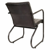 Reception Chair Alexandra House Living Black Dark grey-4