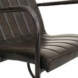 Reception Chair Alexandra House Living Black Dark grey-2