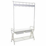 Hall Alexandra House Living White Iron 39 x 183 x 104 cm-6