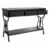 Hall Alexandra House Living Black Iron 43 x 81 x 122 cm-6