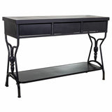 Hall Alexandra House Living Black Iron 43 x 81 x 122 cm-5