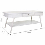 Centre Table Alexandra House Living White Iron 60 x 53 x 120 cm-1