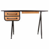 Desk Alexandra House Living Brown Wood Iron 50 x 75 x 122 cm-4