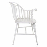 Bench Alexandra House Living White Iron 53 x 86 x 128 cm-6