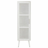 Cupboard Alexandra House Living Silver white wedding Bamboo MDF Wood 37 x 139 x 40 cm-5