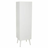 Cupboard Alexandra House Living Silver white wedding Bamboo MDF Wood 37 x 139 x 40 cm-3