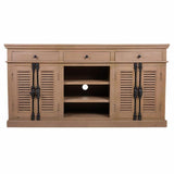 Sideboard Alexandra House Living Iron Mango wood 40 x 89 x 173 cm-7