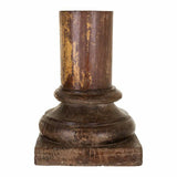 Candle Holder Alexandra House Living Recycled Wood 29 x 45 x 30 cm-4