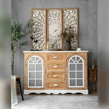 Sideboard Alexandra House Living Iron Fir wood MDF Wood 35 x 93 x 140 cm-9