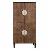 Cupboard Alexandra House Living Fir wood MDF Wood 180 x 41 x 86 cm-6