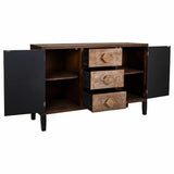 Sideboard Alexandra House Living Fir wood MDF Wood 40 x 87 x 133 cm-6