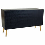 Sideboard Alexandra House Living Black Golden MDF Wood-4