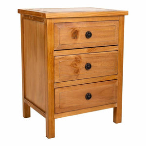 Nightstand Alexandra House Living Brown 62 x 37 x 47 cm-0