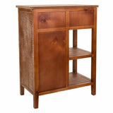 Hall Table with Drawers Alexandra House Living Brown Pine MDF Wood 82 x 37 x 63 cm-5