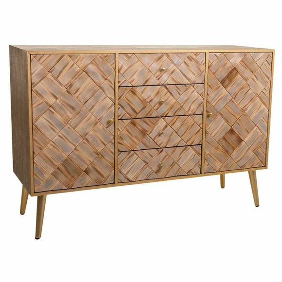 Sideboard Alexandra House Living Brown Paolownia wood 40 x 81 x 120 cm-0