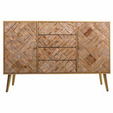 Sideboard Alexandra House Living Brown Paolownia wood 40 x 81 x 120 cm-6