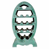 Bottle rack Alexandra House Living Green Wood 27 x 85 x 46 cm 12 bottles-7