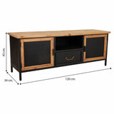 Sideboard Alexandra House Living Black 34 x 45 x 120 cm-1