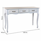 Hall Table with Drawers Alexandra House Living MDF Wood 40 x 78 x 120 cm-1