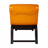 Bench Alexandra House Living Orange Polyurethane MDF Wood 40 x 65 x 90 cm-4