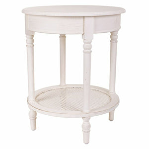 Corner table Alexandra House Living White 50 x 60 x 50 cm-0