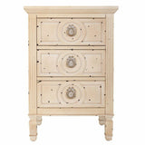 Nightstand Alexandra House Living Beige 32 x 67 x 46 cm-6