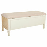 Bench Alexandra House Living Beige Sponge Fir wood 43 x 48 x 120 cm-5